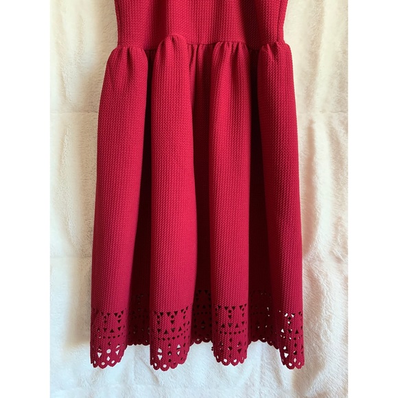 Red Strappy Dress - Picture 6 of 7